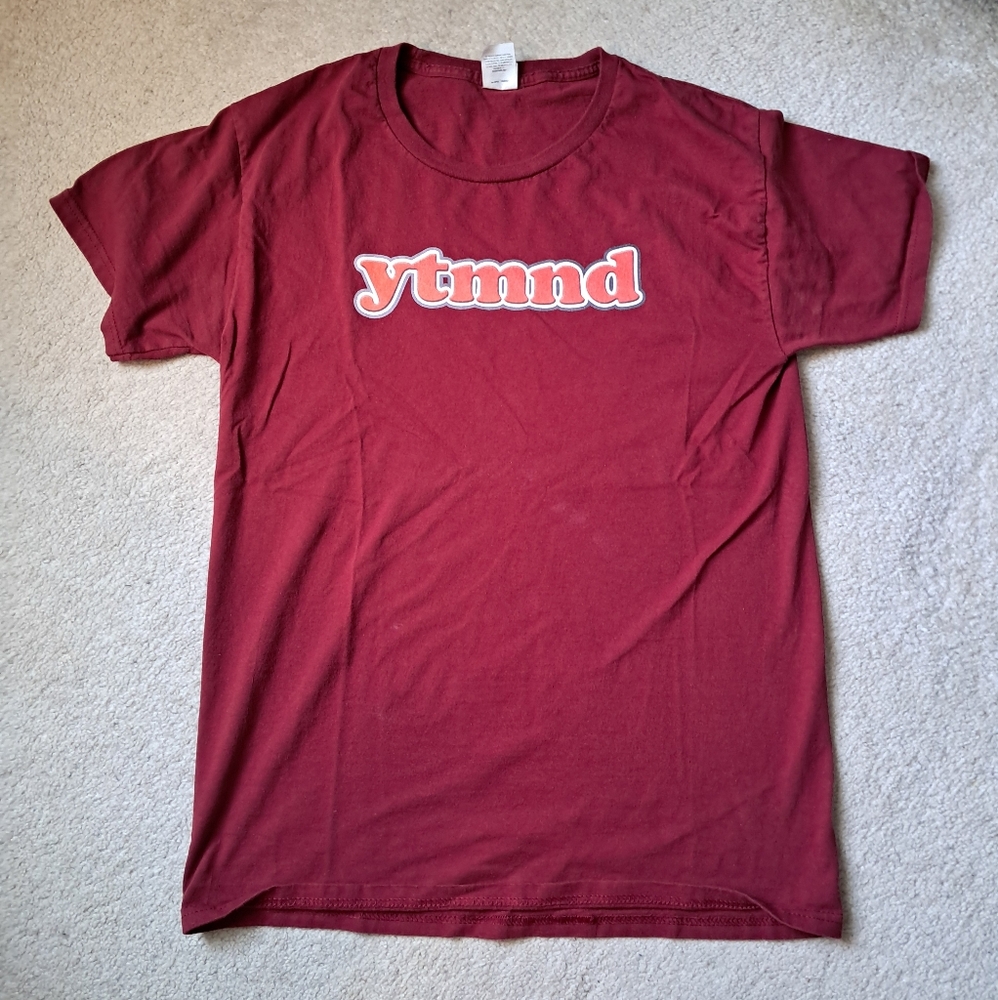YTMND Red Maroon Graphic T-Shirt